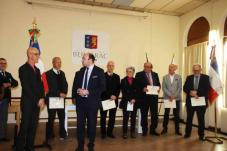 Dordogne - Remise de diplômes de la médaille ministérielle à Bergerac