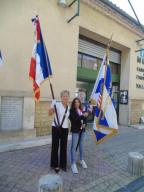 Portes drapeaux du CD 84 - Commémorations Libérations en Provence