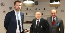 Médaille d'or de la FFMJS pour Jean Mouton Médaille d'or de la FFMJS pour Jean Mouton