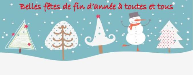 Belles fêtes de Noël