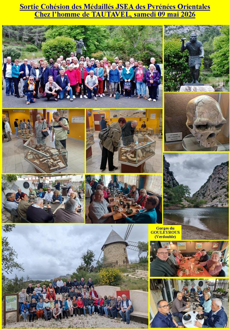 Sortie cohesion Medailles